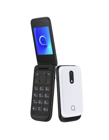 doloroso Perú Controlar Alcatel 2053D - Teléfono Móvil Dual SIM de 2.4" (2G, RAM de 4 MB, Cámara  VGA de 1.3 MP), Bluetooth, Blanco